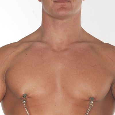 Deluxe Innovative Nipple Clamps With Chain