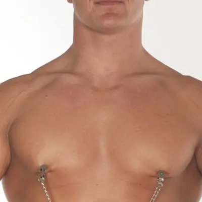 Deluxe Innovative Nipple Clamps With Chain