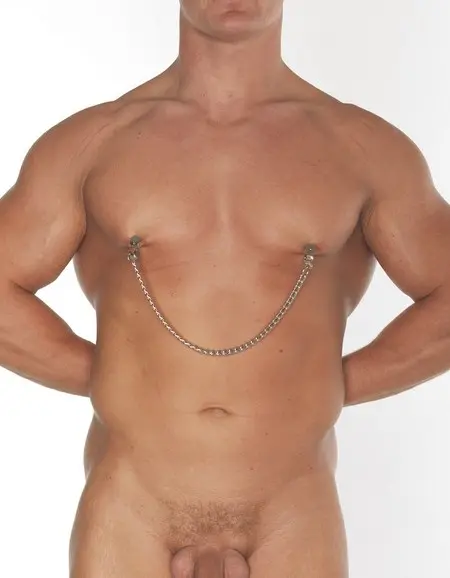 Deluxe Innovative Nipple Clamps With Chain