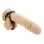 Deluxe Leather Cock and Balls Separator - Buckle Divider