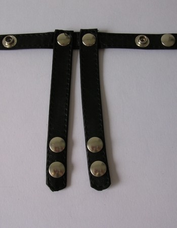Deluxe Leather Cock and Balls Strap-Divider
