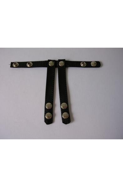 Deluxe Leather Cock and Balls Strap-Divider