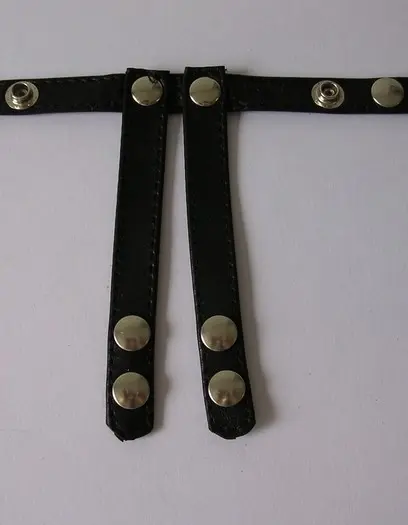 Deluxe Leather Cock and Balls Strap-Divider