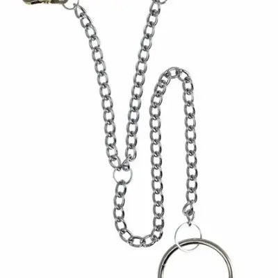 Deluxe Nipple Clamps with Chain and Cock Ring