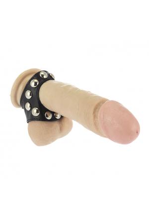 Deluxe Penis and Ball Stretcher With Studs 