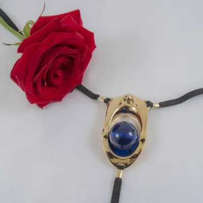 Desdemona - Gold Clitoral Exciter Blue Orb