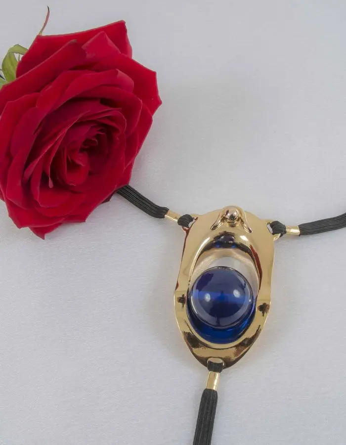 Desdemona - Gold Clitoral Exciter Blue Orb
