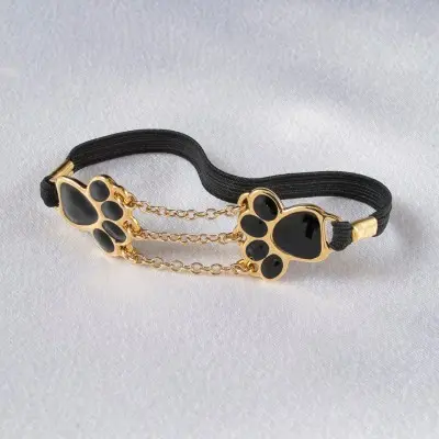 Devon Rex - Gold Cat Paws Penis Band