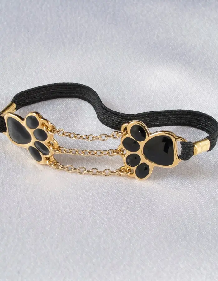 Devon Rex - Gold Cat Paws Penis Band