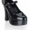 DOLLY 5" BLK CHUNK MARY JANE PUMP