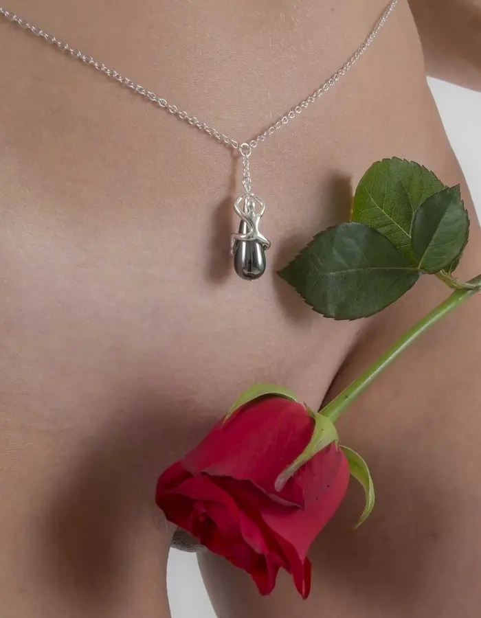 Donella Silver Infinite Fairy Pendant Waist Chain
