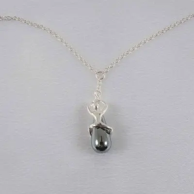 Donella Silver Infinite Fairy Pendant Waist Chain