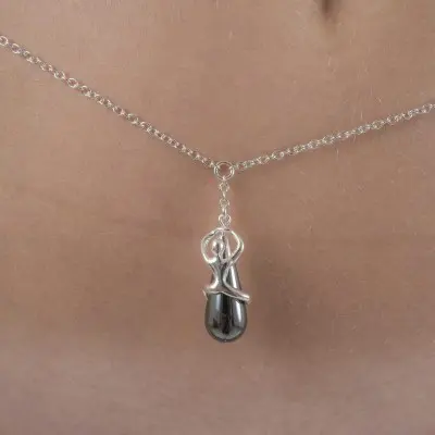 Donella Silver Infinite Fairy Pendant Waist Chain