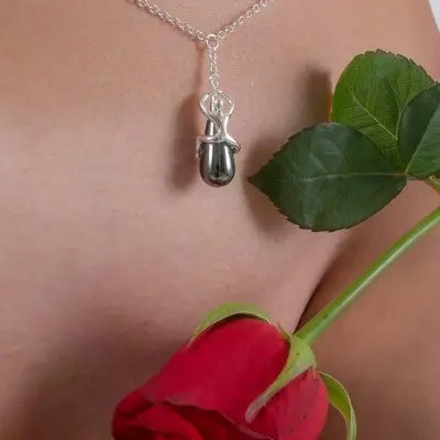 Donella Silver Infinite Fairy Pendant Waist Chain