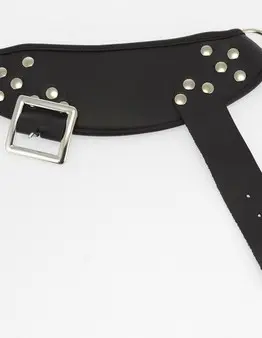 Double Leather Hanging Ankle Restraints