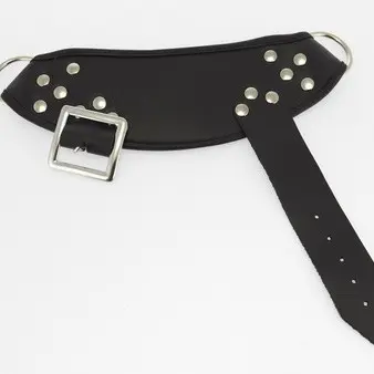 Double Leather Hanging Ankle Restraints