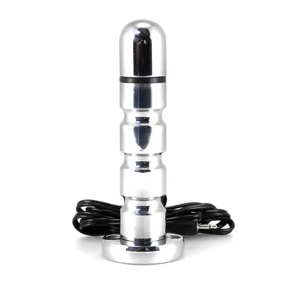 E-Stim Electro Sex Anal Dildo 25 mm With Ridges