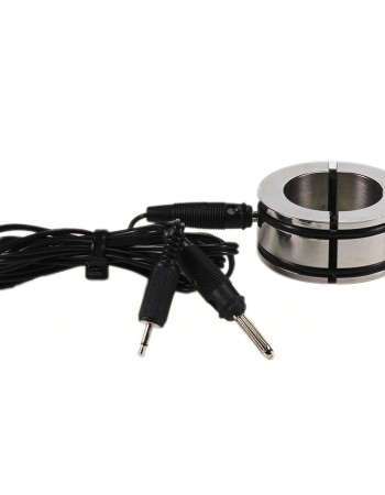 E-Stim Electro Sex Ballstretcher - Solid Cock Ring