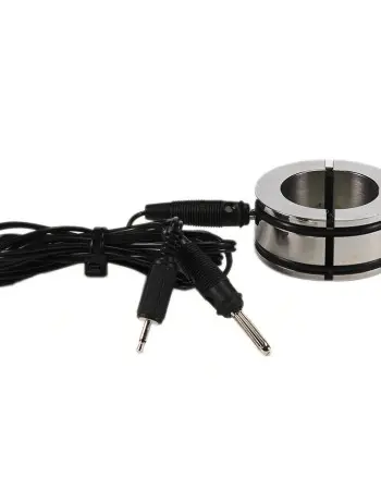 E-Stim Electro Sex Ballstretcher - Solid Cock Ring