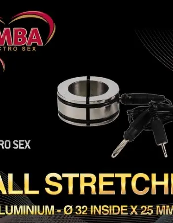 E-Stim Electro Sex Ballstretcher - Solid Cock Ring