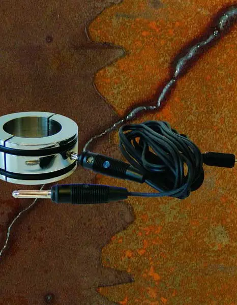 E-Stim Electro Sex Ballstretcher - Solid Cock Ring