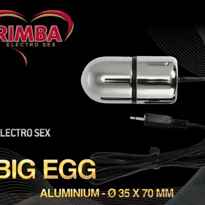 E-Stim Electro Sex Large Egg 35 mm