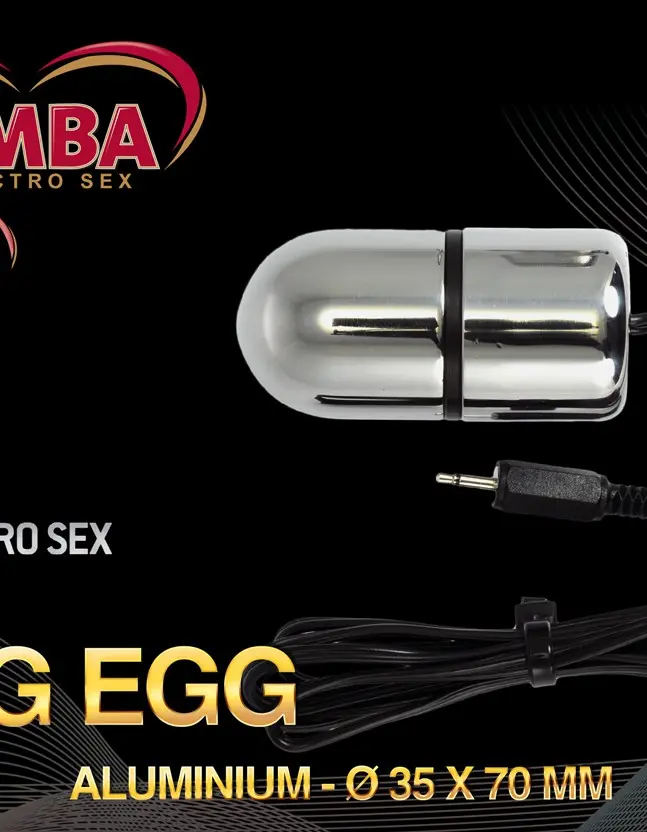 E-Stim Electro Sex Large Egg 35 mm