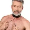 Electro Sex Leather Bipolar Shock Collar