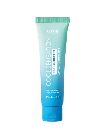 Elixir Cool Sensation Lubricant 15ml 0,5 Fl Oz 12 Pc Display