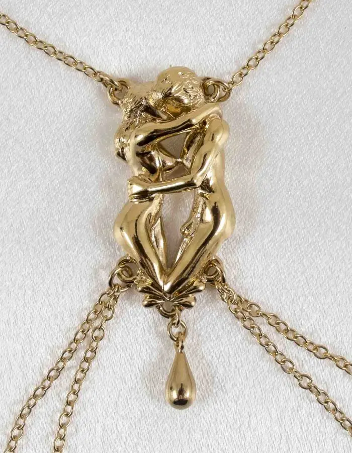 Everything Has Changed - Lovers Necklace with Nipple Rings