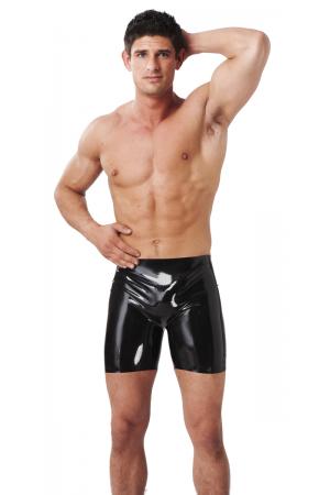 Evil Dude - Latex Long Shorts