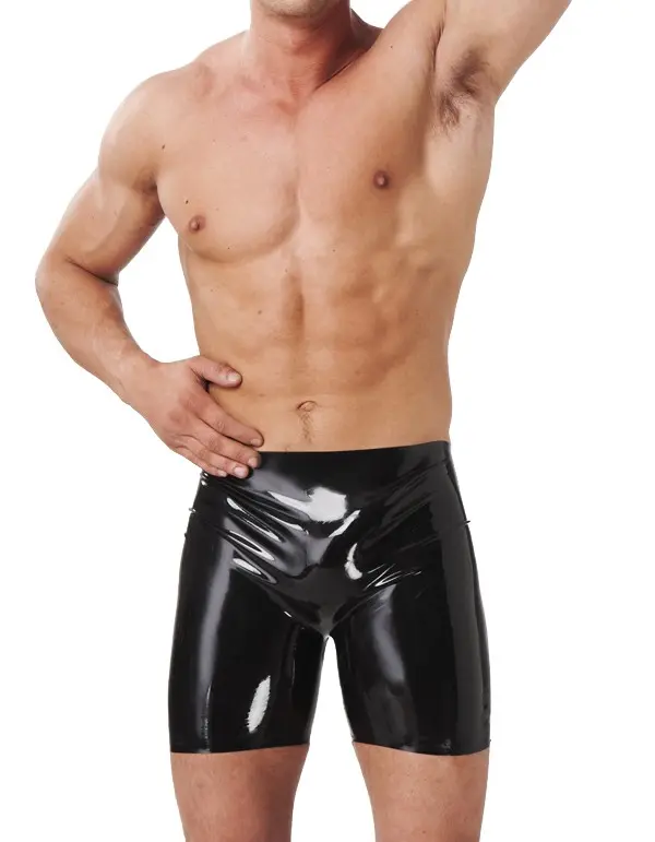 Evil Dude - Latex Long Shorts