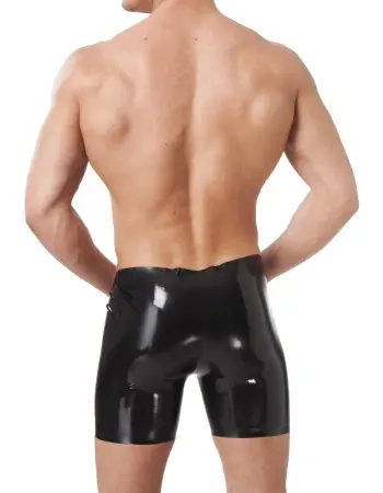 Evil Dude - Latex Long Shorts