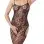 Fantasy in Lace - Sheer Lace Crotchless/Backless Catsuit