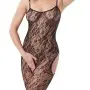 Fantasy in Lace - Sheer Lace Crotchless/Backless Catsuit