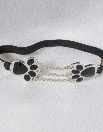 Felix  - Silver Cat Paws Penis Band