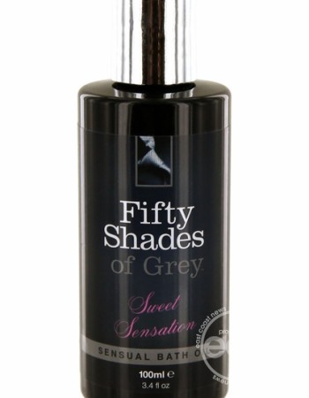 Fifty Shades Of Gray Wet Sensation Sensual Bath Oil 3.4 Ounce