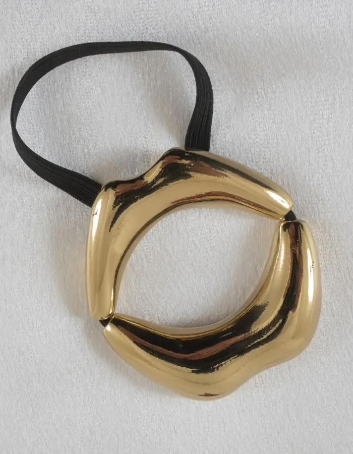 Final Four - Men's Gold Kiss Penis Chain Bracelet