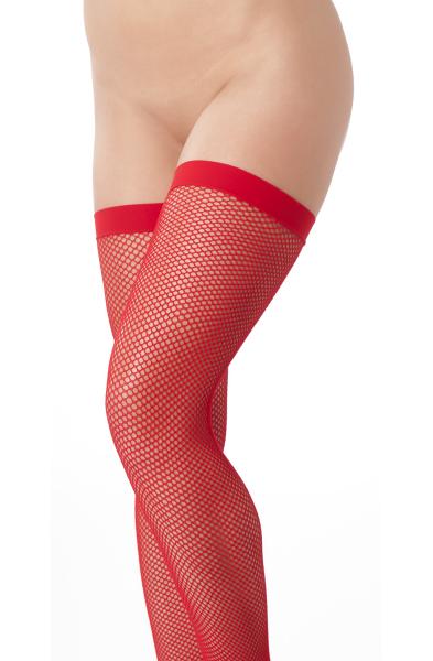 Fishnet Thigh-High Stockings