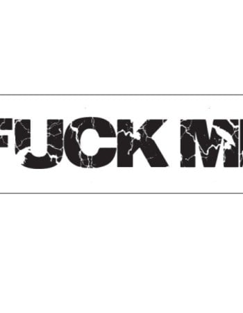 Fuck Me Temporary Tattoo Pack of Four