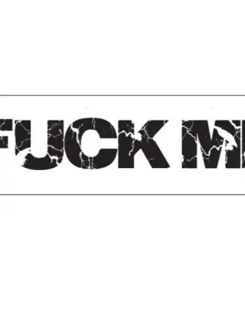 Fuck Me Temporary Tattoo Pack of Four