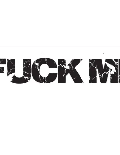 Fuck Me Temporary Tattoo Pack of Four