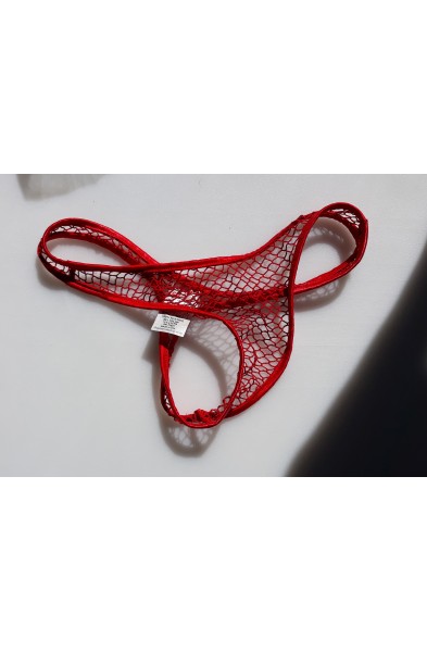 Game of Hearts - Fishnet Thong Panty