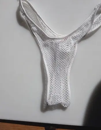 Game of Hearts - Fishnet Thong Panty