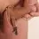 Gandhi - Helping Hands Penis Band in Gold with Hematite Pendant