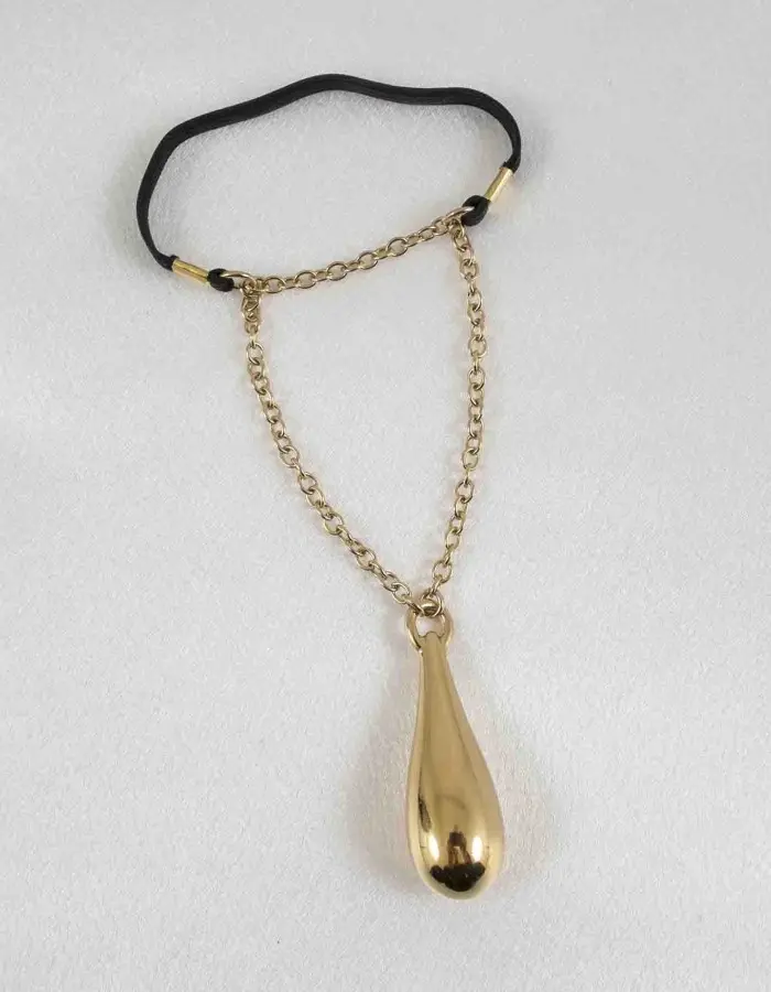 Gateway - Penis Chain with Gold Door Knocker