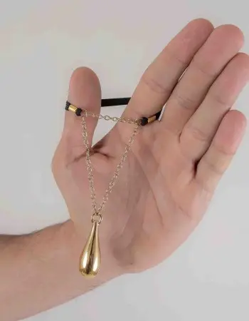Gateway - Penis Chain with Gold Door Knocker
