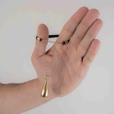 Gateway - Penis Chain with Gold Door Knocker