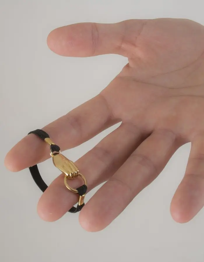 Gently Erect - Gold Penis Jewelry