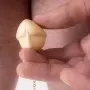 Golden Acorn - Insertable Glans Charm with Gold Pendants for Him